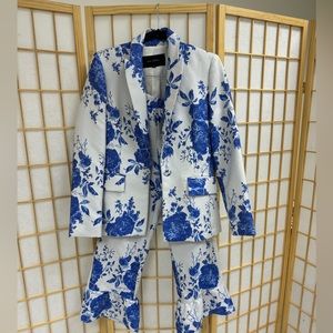 Pink Tartan Suit